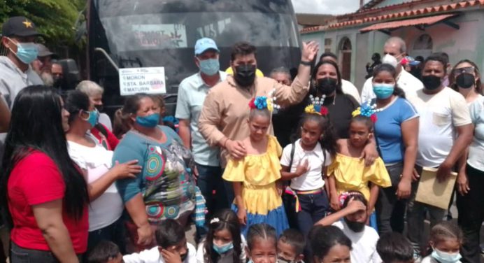 Gobernador Ernesto Luna pone en servicio nueva ruta Morón-Maturín