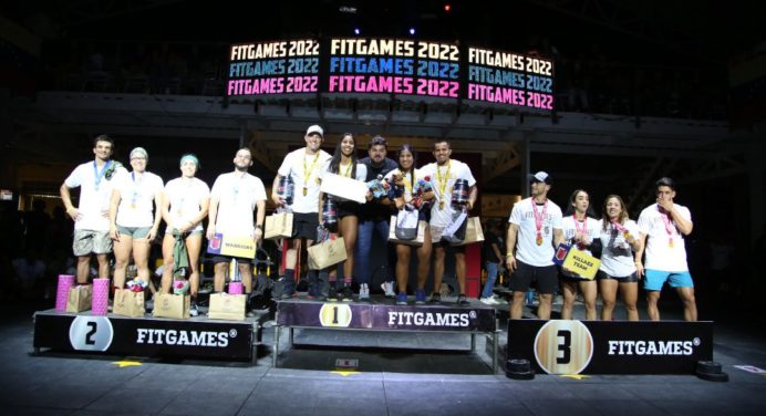 Gobernador y Alcaldesa imponen medallas en los Fitgames Monagas 2022