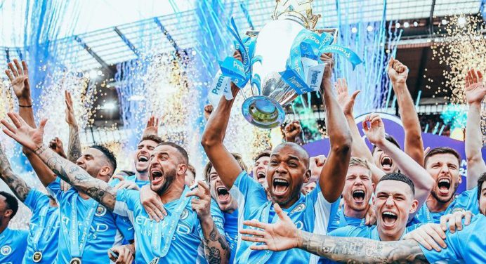 ¡Gran remontada! Manchester City ganó y es campeón de la Premier League