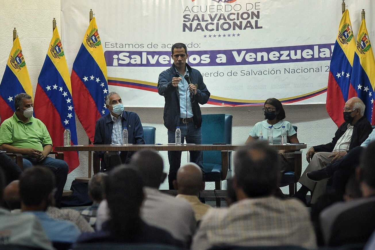 Juan Guaidó reaccionó tras ver las nuevas relaciones entre Venezuela y EEUU