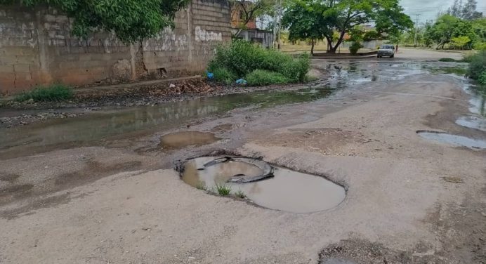 Las Garzas: Habitantes viven entre aguas servidas
