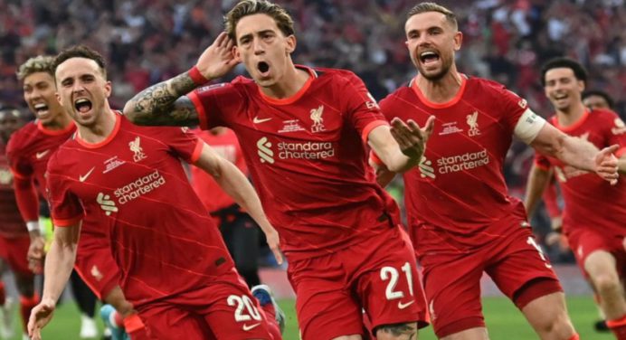 Liverpool gana la Copa de Inglaterra en penales contra el Chelsea