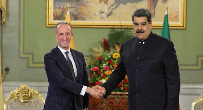 Maduro recibió cartas credenciales de nuevo embajador portugués