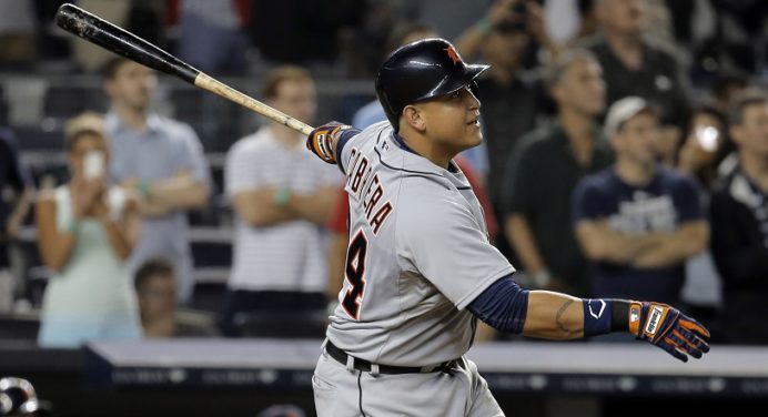 Miguel Cabrera superó la marca de hits de Al Kaline en Grandes Ligas