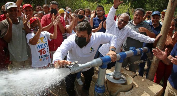 Mil 100 familias de Bolívar beneficiadas con reactivación de tres pozos de agua