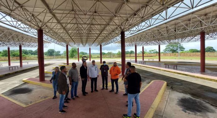 Caicara: Daniel Monteverde inspeccionó el Terminal