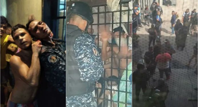 ¡Motín en Carabobo! Presos de la PNB secuestran y agreden a tres funcionarios