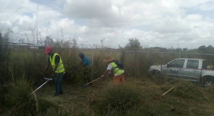 Motorizados se unen al Plan de Limpieza de Caños y Quebradas en Maturín