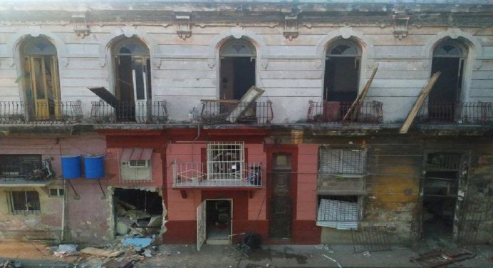 Otra explosión por fuga de gas deja tres heridos en La Habana Vieja