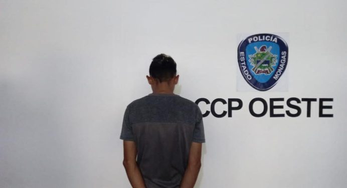 Polimonagas aprehendió en Caicara a un sujeto por presunta violencia de género
