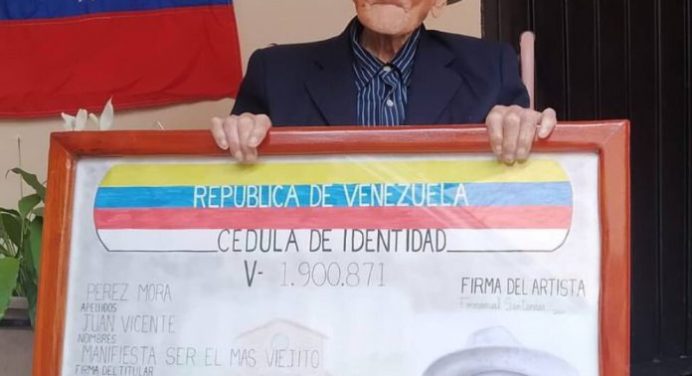 Guinness: Venezolano de 112 años se convierte en el hombre más viejo del mundo