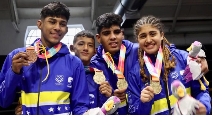Venezuela suma 32 preseas en los Juegos Suramericanos de la Juventud