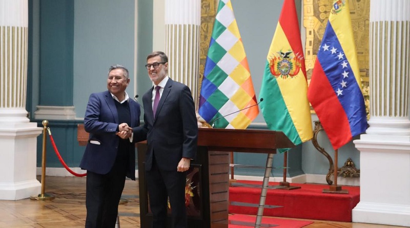 Venezuela y Bolivia suscriben Declaración de Integración Conjunta