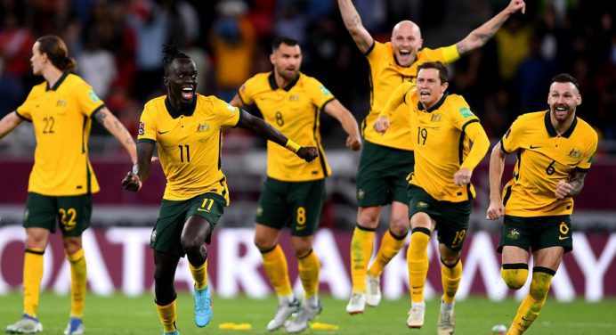 ¡Al Mundial! Australia venció a Perú y clasificó a Qatar 2022