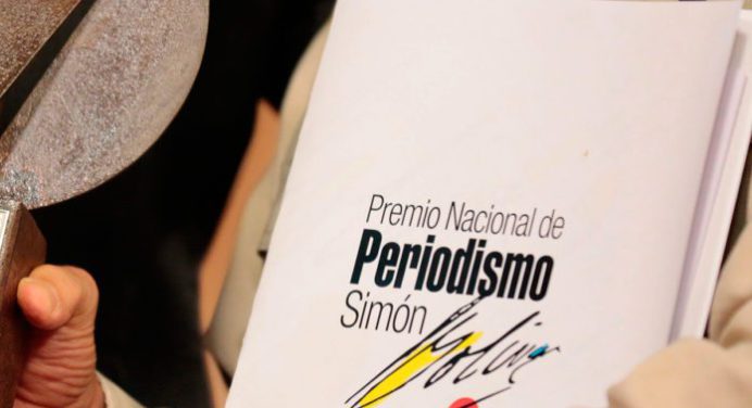 Anuncian ganadores del Premio Nacional de Periodismo