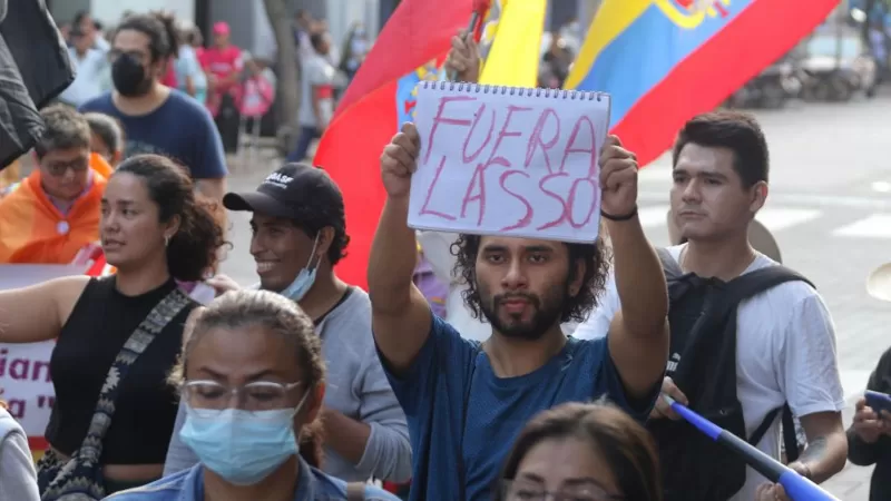 Primera semana de protestas en Ecuador deja un muerto y 61 heridos