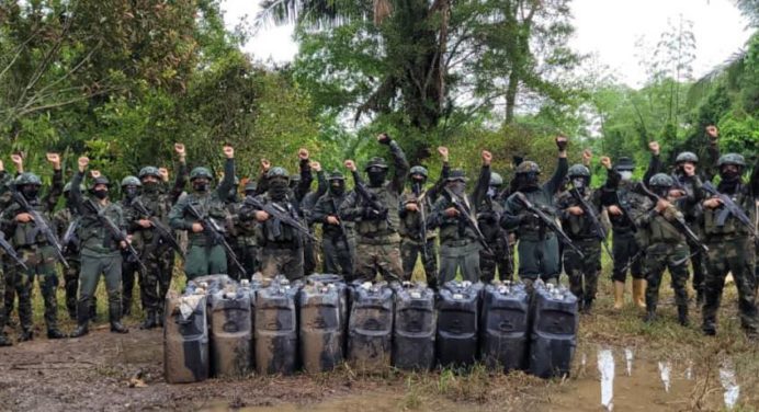 En Apure ubican y destruyen insumos para procesamiento de drogas
