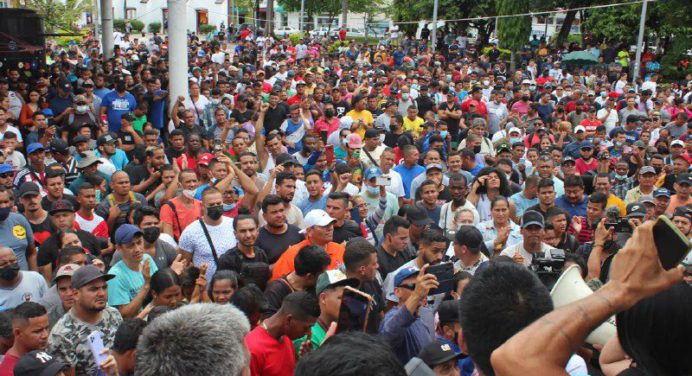 Marcha de migrantes arribó a Chiapas para seguir hacia EEUU