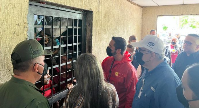 Ministra Mirelys Contreras realizó inspección en la cárcel de La Pica