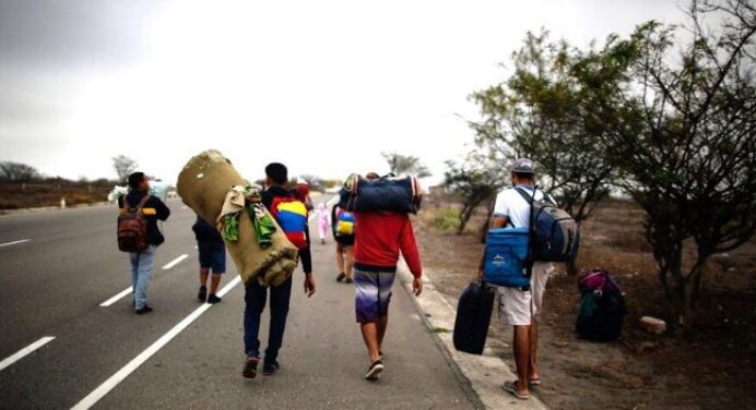 Nueva caravana con migrantes venezolanos se prepara para llegar a la frontera con EE.UU.