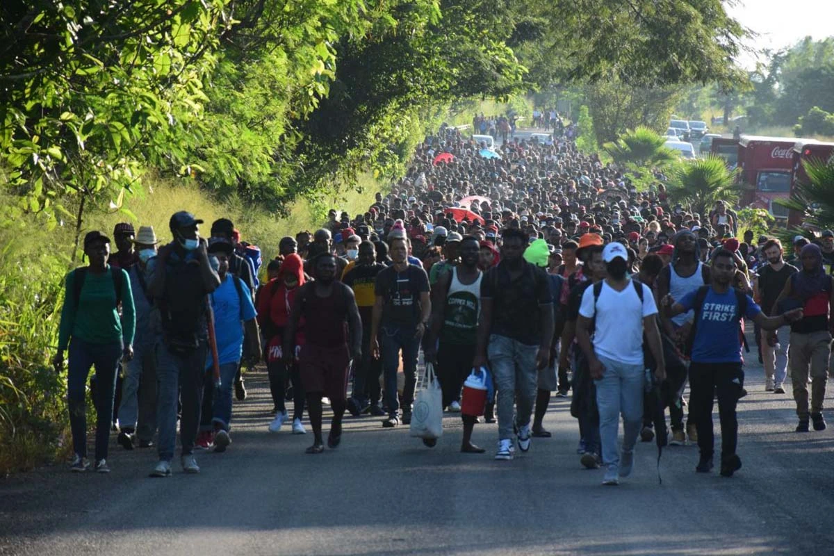 nueva caravana de migrantes se prepara para llegar a la frontera con estados unidos laverdaddemonagas.com caravana3