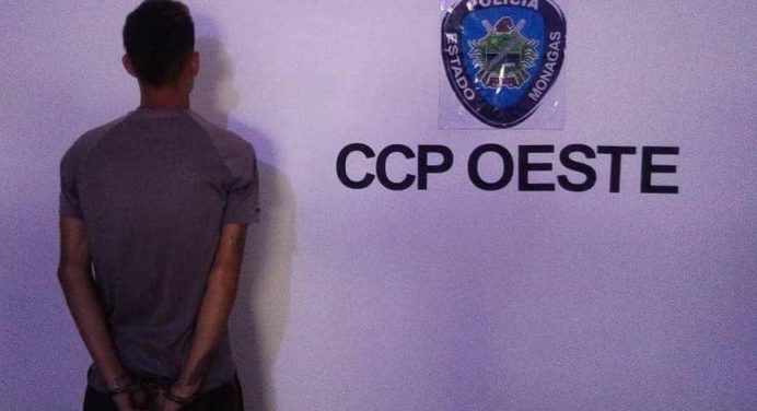 Polimonagas capturó en Punta de Mata a sujeto solicitado por homicidio