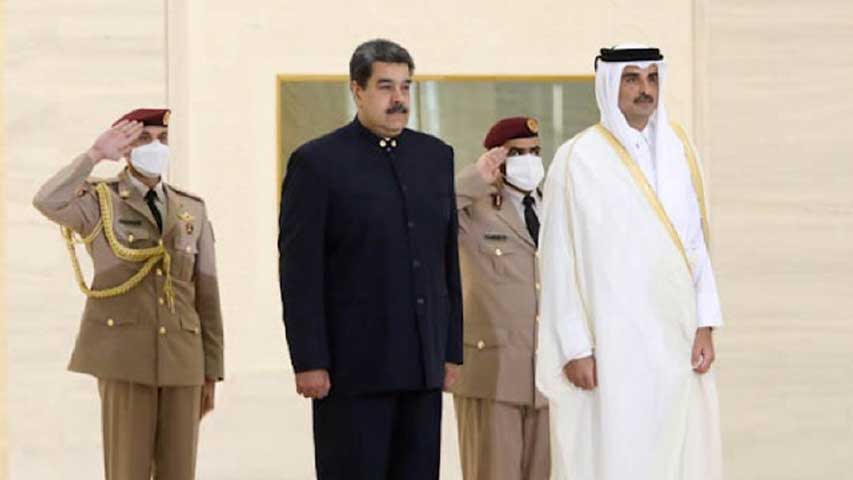 presidente maduro se reune con el emir de catar laverdaddemonagas.com maduro en qatar