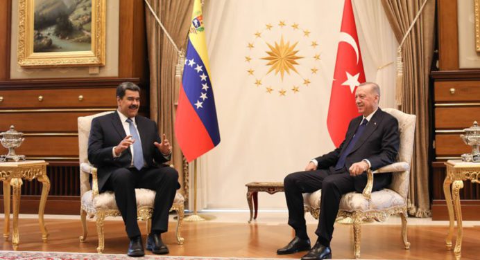 Presidente Nicolás Maduro y Erdogan acordaron alianza de inversión y turismo