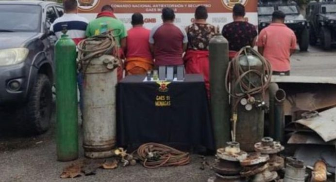 Siete imputados en Monagas por tráfico de material estratégico y agavillamiento