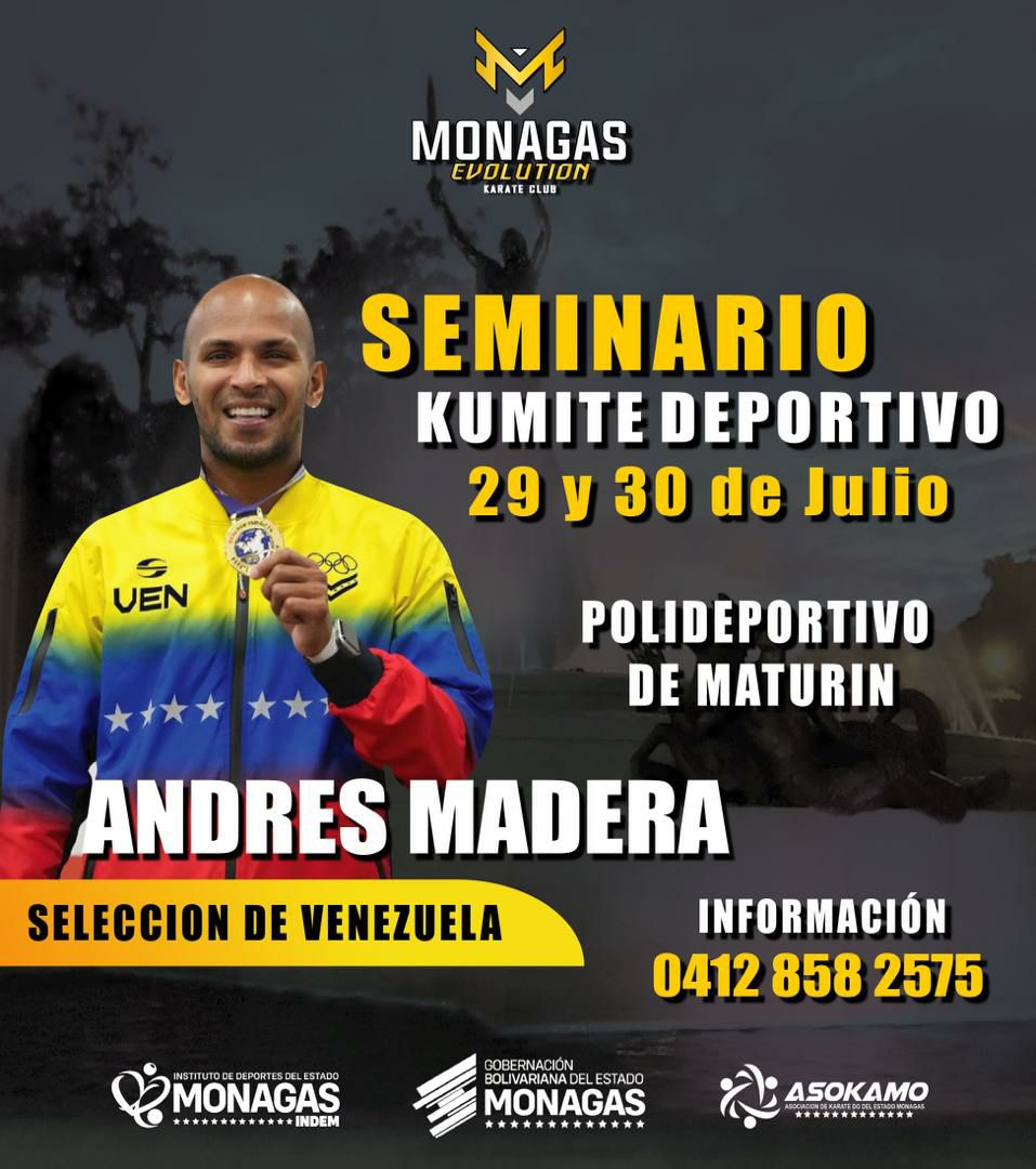 andres madera ofrecera seminario de kumite deportivo en maturin laverdaddemonagas.com a5be008c b8f7 4016 9d1e 31a536430165