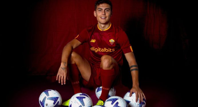 AS Roma oficializó el fichaje del argentino Paulo Dybala