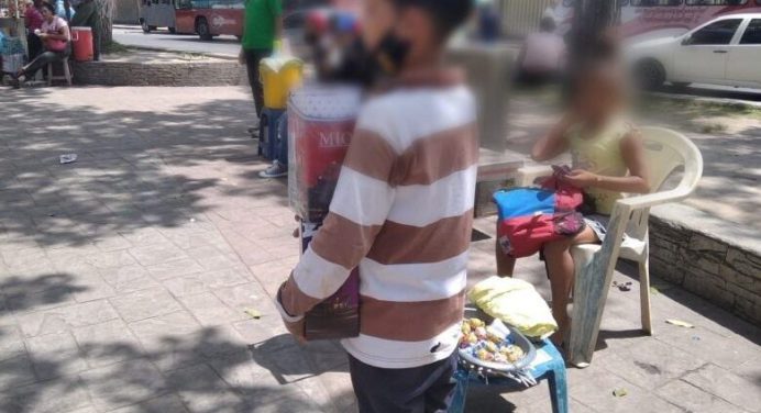 Aumentan en 60 % niños laborando en las calles de Maturín