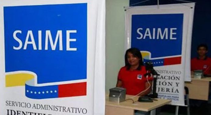 Caída de la página del Saime retrasa trámites de documentos 