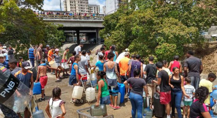 Caracas permanecerá 48 horas sin suministro de agua