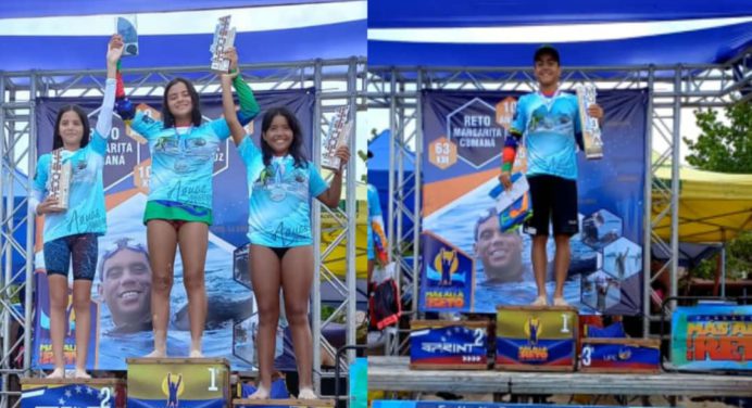 ¡De Monagas! Hermanos Moya ganan campeonato nacional de aguas abiertas