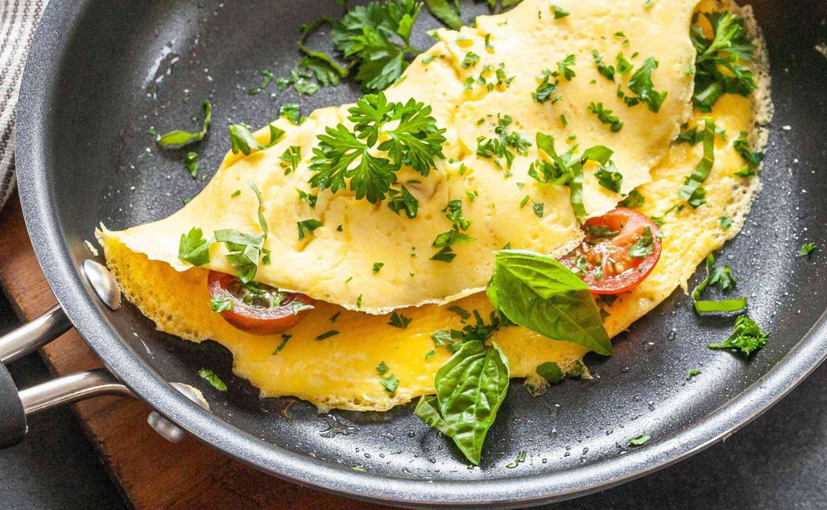 Receta rápida y sencilla de omelette