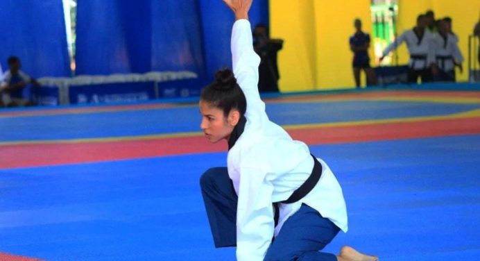 Fernanda Melillo se colgó medalla de bronce en Juegos Bolivarianos 2022