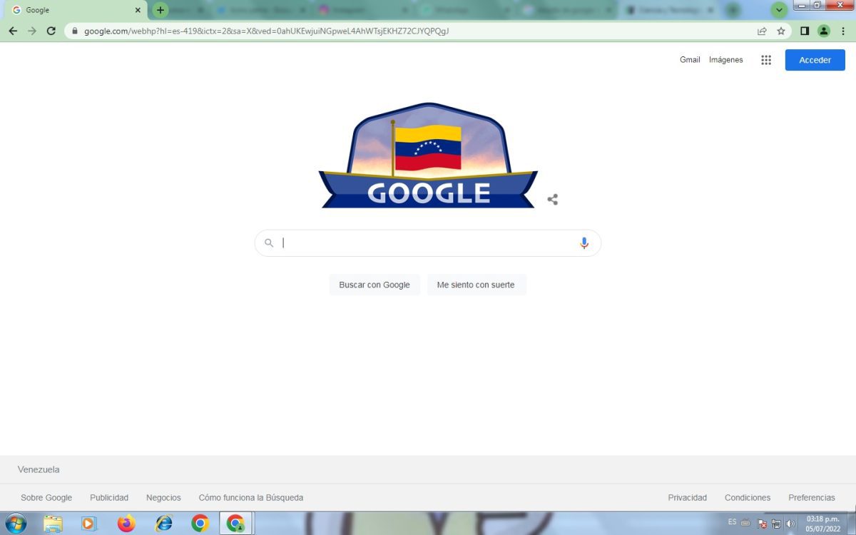 google dedica su doodle a venezuela en dia de la independencia laverdaddemonagas.com wfewfwefwefwefwe