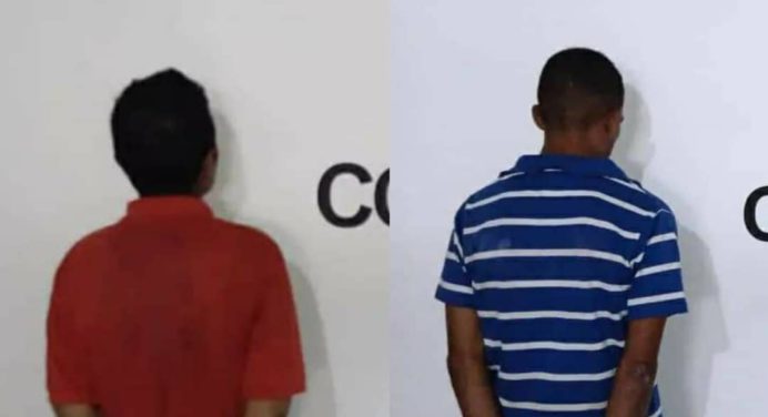 Capturan en Caicara a dos integrantes de la banda delictiva «Los Ángeles Negros»