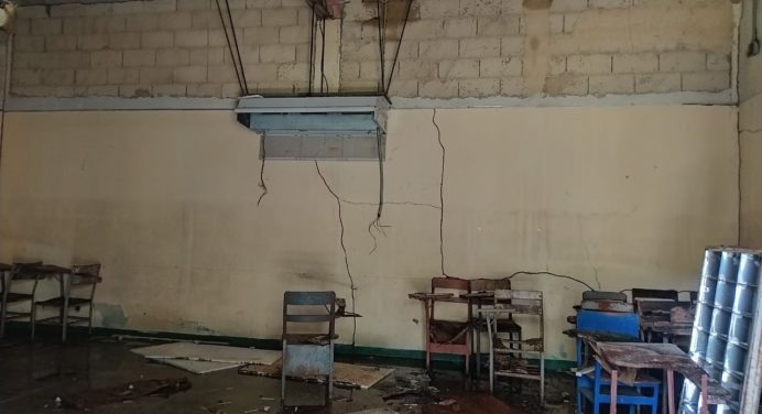 Más de 30 aulas desvalijadas en la Upel por hechos vandálicos