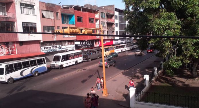 Maturín amaneció sin transporte público