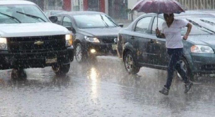 ¡Atentos! Siguen las lluvias este sábado en gran parte del territorio venezolano