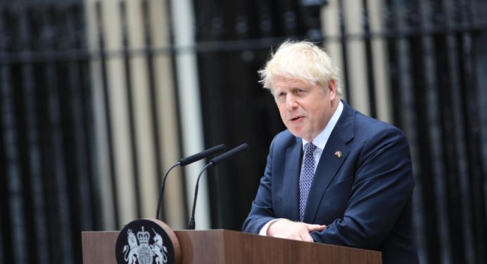 Renuncia primer ministro del Reino Unido Boris Johnson