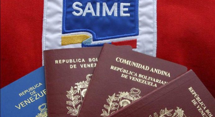 Saime inició reprogramación de citas para pasaportes y prórrogas