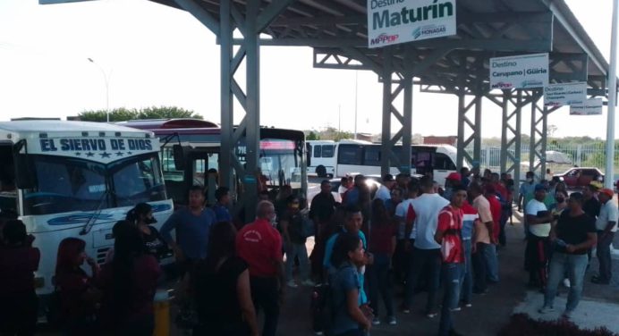 Terminal de Caripito mantiene rutas en la troncal 10