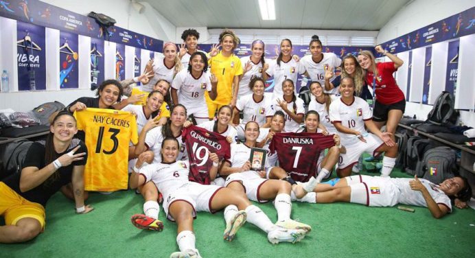 Vinotinto Femenina arrancó con triunfo la Copa América 2022