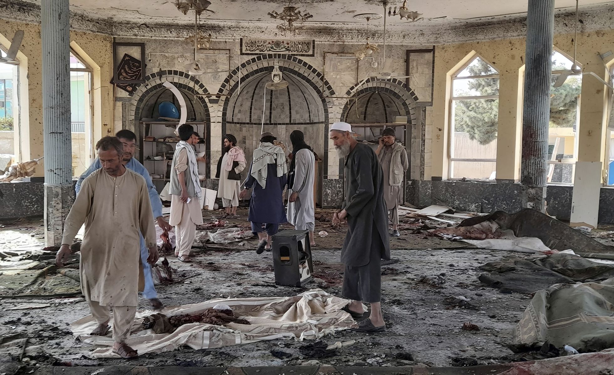 mezquita afganistán atentado