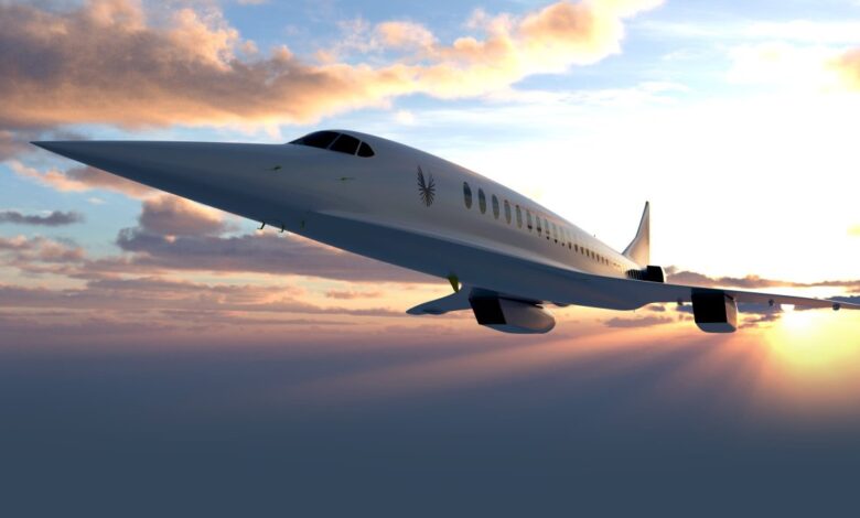 American Airlines anuncia un acuerdo para adquirir 20 aviones supersónicos