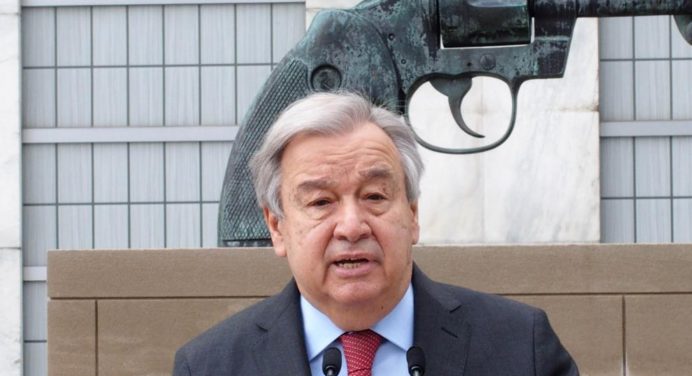 Antonio Guterres: La humanidad está solo a un error de cálculo de la aniquilación nuclear