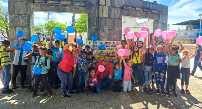Arrancó Plan Vacacional 2022 de la Alcaldía de Sotillo